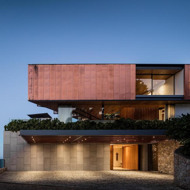 BIM建筑|以海为邻，明媚四时的巴西半岛之家