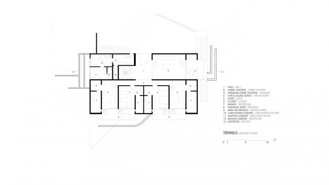 BIM建筑|以海为邻，明媚四时的巴西半岛之家