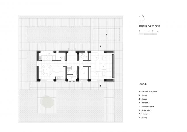 BIM建筑|长田云居 / UM