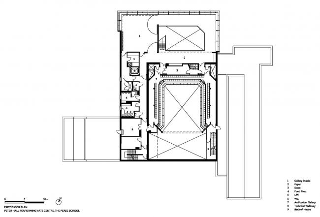 BIM建筑|摆设在英国剑桥校园的玻璃盒子——剧院艺术中间