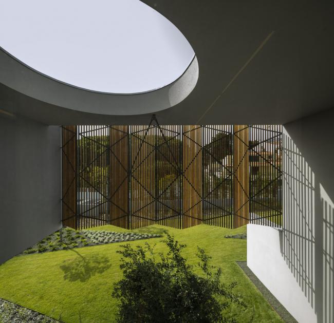 BIM建筑|如帘幕轻轻拉上：葡萄牙Beloura House IV室第