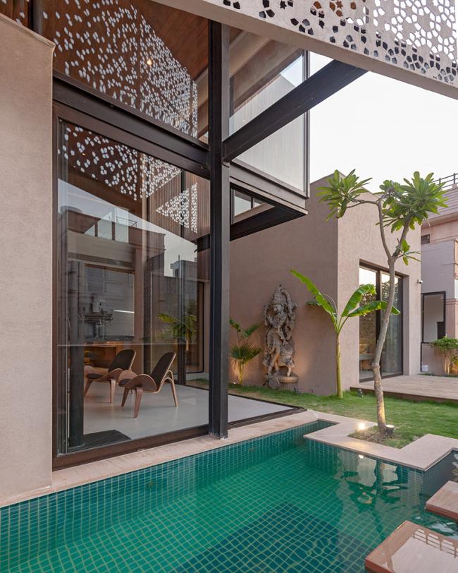 BIM建筑|帘幕轻遮，碉堡若现，余韵犹存：印度查维室第