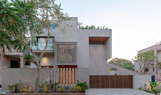 BIM建筑|帘幕轻遮，碉堡若现，余韵犹存：印度查维室第