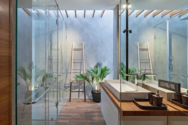 BIM建筑|帘幕轻遮，碉堡若现，余韵犹存：印度查维室第