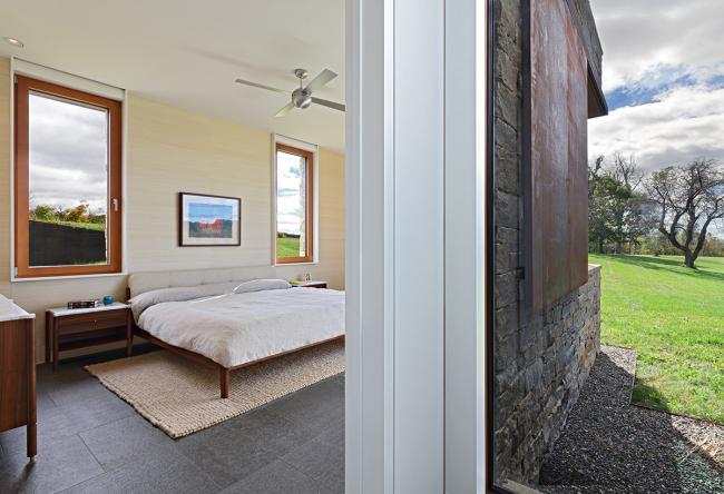 BIM建筑|绵延草色间的玻璃盒子与石头盒子