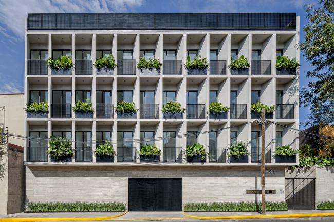 BIM建筑|MX581公寓／HGR Arquitectos