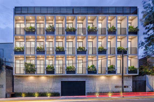 BIM建筑|MX581公寓／HGR Arquitectos