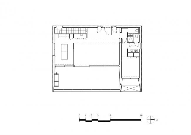 BIM建筑|面向海边睁开的年夜跨度不雅景台，极简天然的构架式室第