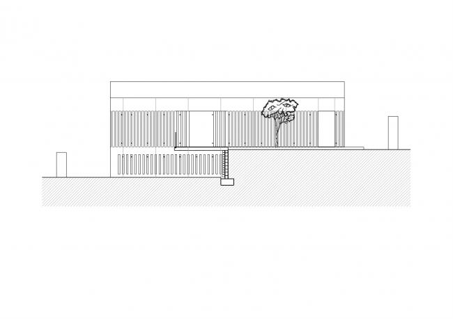 BIM建筑|面向海边睁开的年夜跨度不雅景台，极简天然的构架式室第