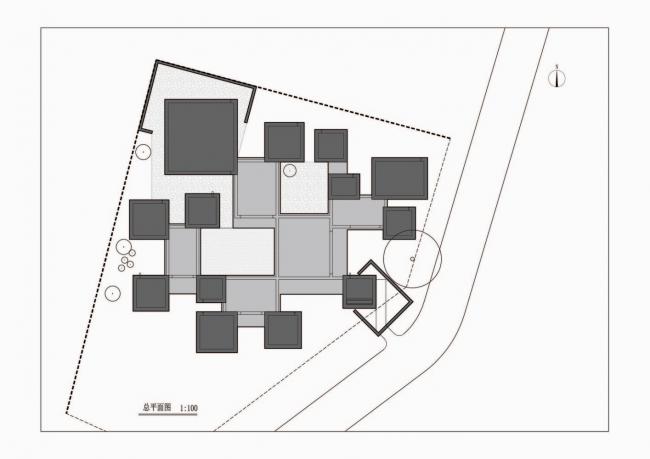 BIM建筑|红石山房 / 百子甲壹