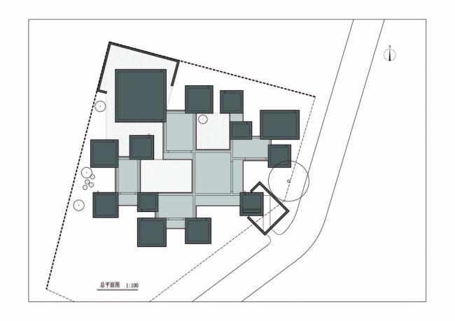 BIM建筑|红石山房 / 百子甲壹