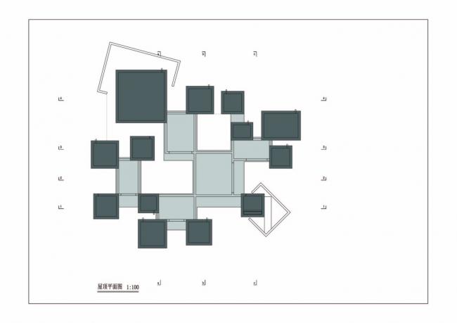 BIM建筑|红石山房 / 百子甲壹