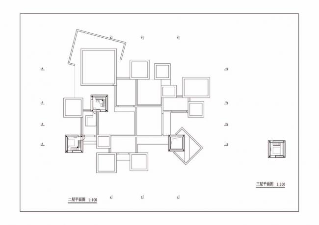 BIM建筑|红石山房 / 百子甲壹