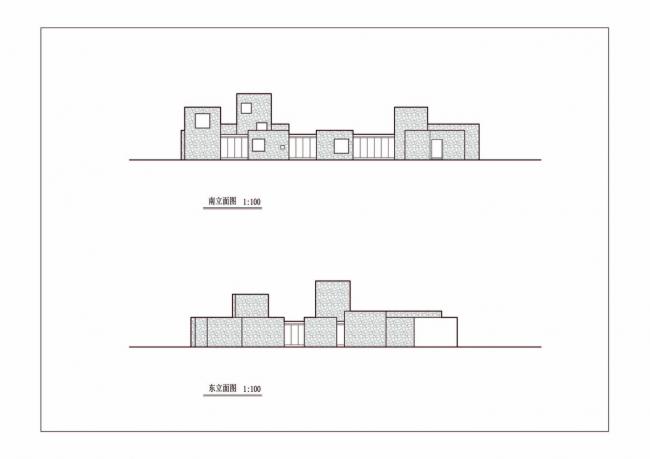 BIM建筑|红石山房 / 百子甲壹