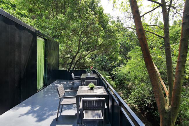 BIM建筑|东莞橙果传媒集装箱办公室 l 间外建筑工作室，冯国安