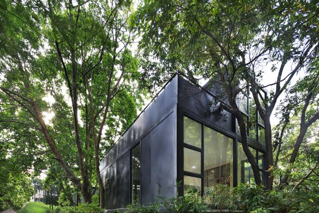 BIM建筑|东莞橙果传媒集装箱办公室 l 间外建筑工作室，冯国安