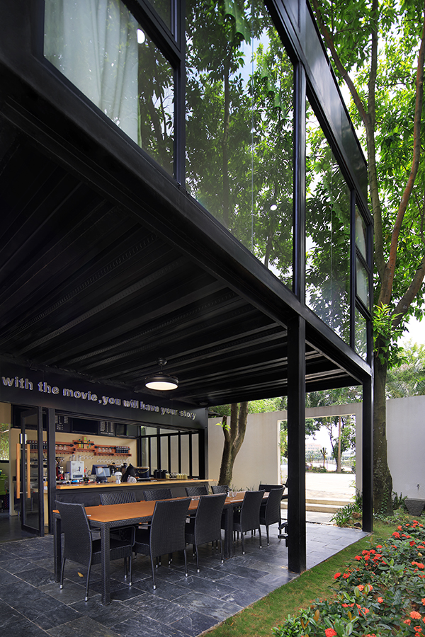 BIM建筑|东莞橙果传媒集装箱办公室 l 间外建筑工作室，冯国安