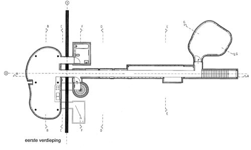 BIM建筑|多年后一个被抛弃设计的更生，一面巨墙朋分的立体室第 / Wall House 2