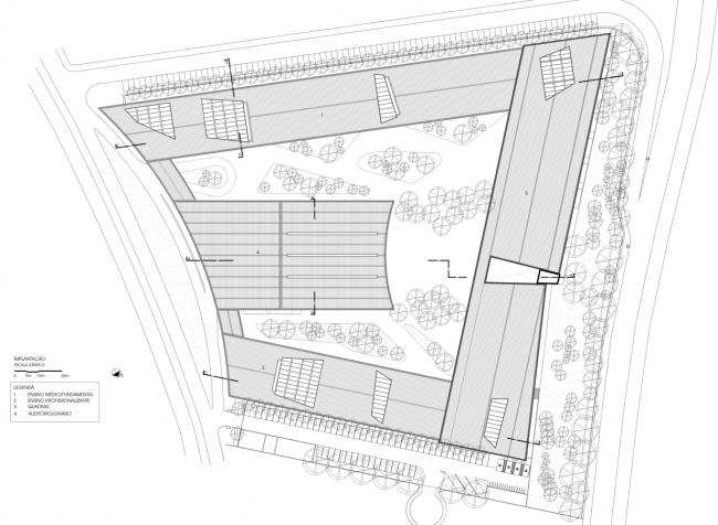 BIM建筑|优雅如天鹅展翅：巴西Roberto Herbster Gusmão黉舍