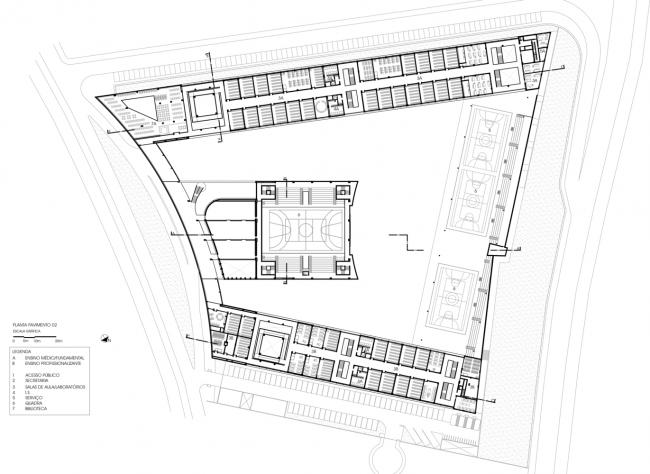 BIM建筑|优雅如天鹅展翅：巴西Roberto Herbster Gusmão黉舍