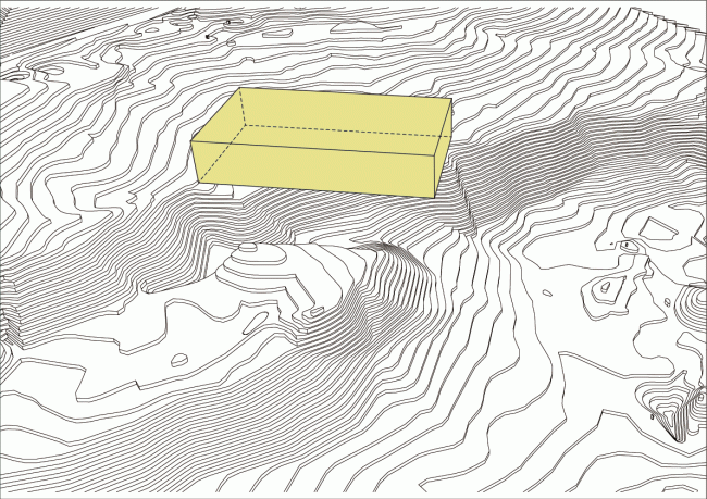 BIM建筑|山崖之巅,格构空间-重庆御临府艺术中间 / 成执设计