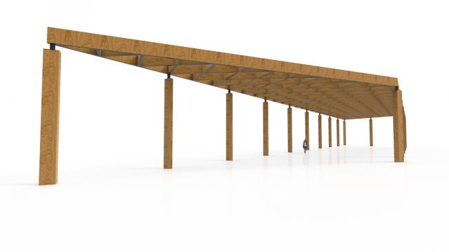 BIM建筑|山崖之巅,格构空间-重庆御临府艺术中间 / 成执设计