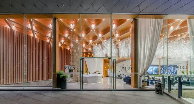 BIM建筑|山崖之巅,格构空间-重庆御临府艺术中间 / 成执设计