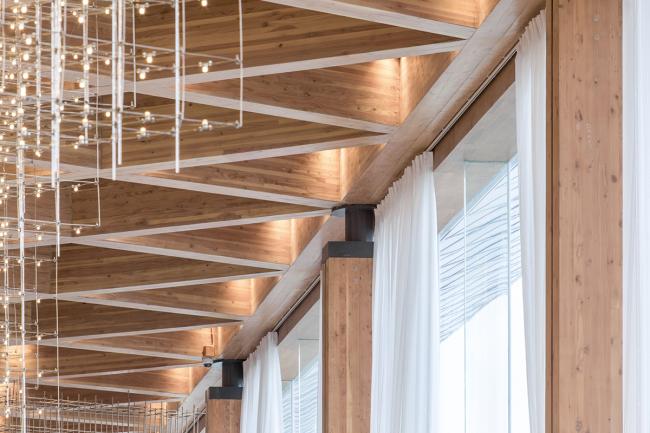 BIM建筑|山崖之巅,格构空间-重庆御临府艺术中间 / 成执设计