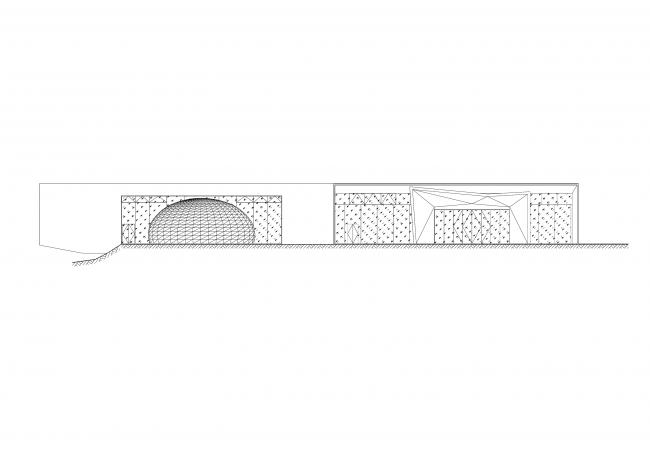 BIM建筑|山崖之巅,格构空间-重庆御临府艺术中间 / 成执设计