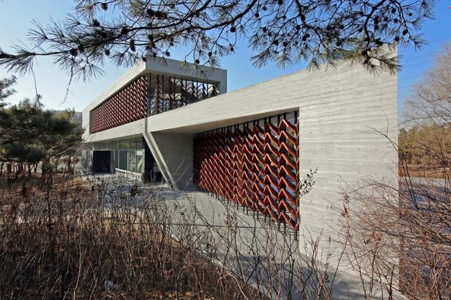 BIM建筑|光影斑驳，影随风动：韩国木材博物馆