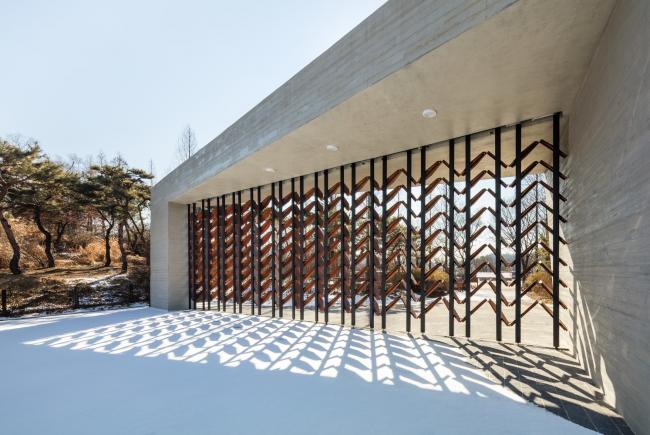 BIM建筑|光影斑驳，影随风动：韩国木材博物馆