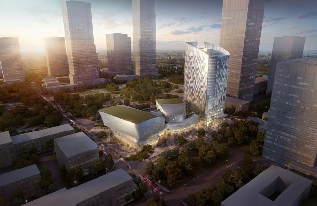 BIM建筑|加拿年夜MCM计划建筑设计事务所（北京）颁布成都交子艺术中间计划