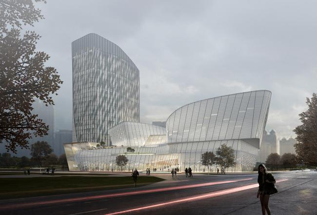 BIM建筑|加拿年夜MCM计划建筑设计事务所（北京）颁布成都交子艺术中间计划