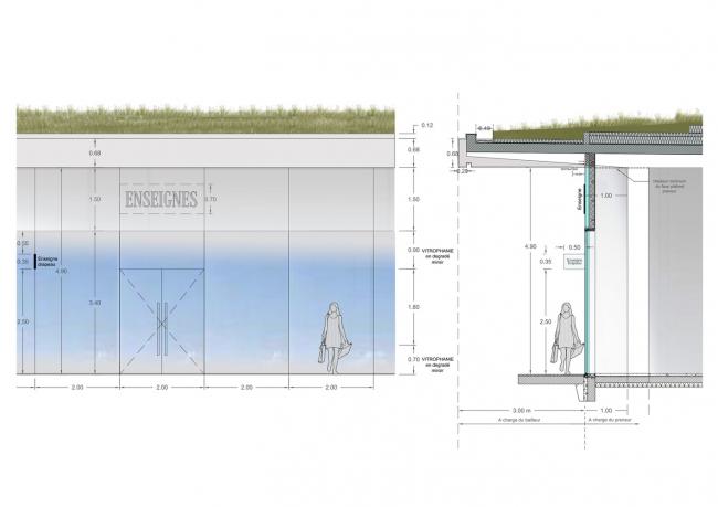 BIM建筑|法国里昂奥特莱斯，白色斗室子组成村落 / Gianni Ranaulo Design
