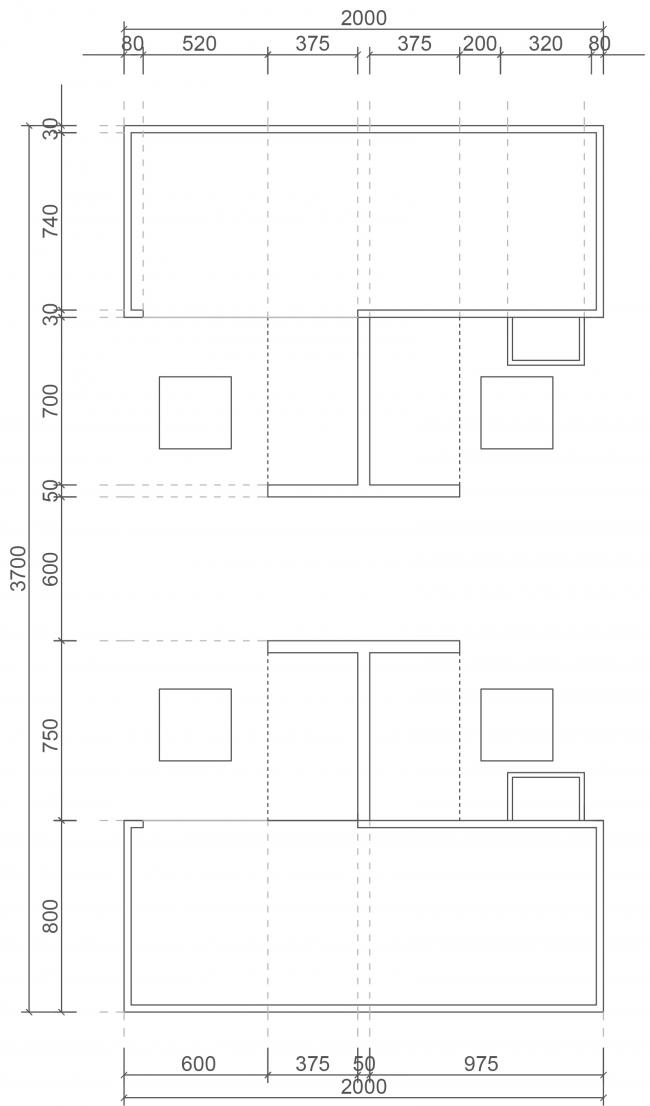 BIM建筑|喷鼻港甦屋打算 l 间外建筑工作室，冯国安