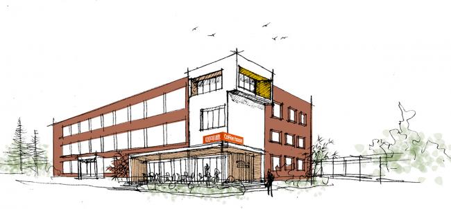 BIM建筑|朝阳当照，日照产业设计中间改革设计 / 上海善祥建筑设计