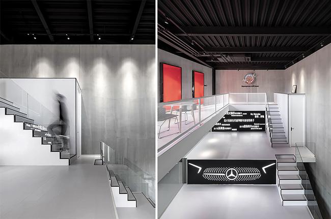 BIM建筑|一场汽车喜好者的社交试验，The Pit House汽车俱乐部 / 上建下筑工作室