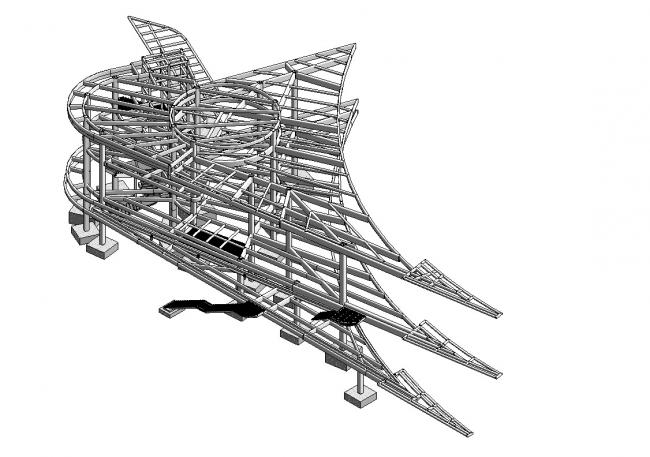 BIM建筑|重庆山河雲出 • Legend将来人居艺术馆 / LWK + PARTNERS