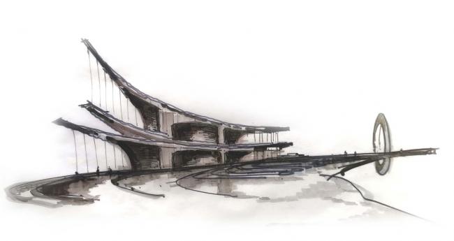 BIM建筑|重庆山河雲出 • Legend将来人居艺术馆 / LWK + PARTNERS