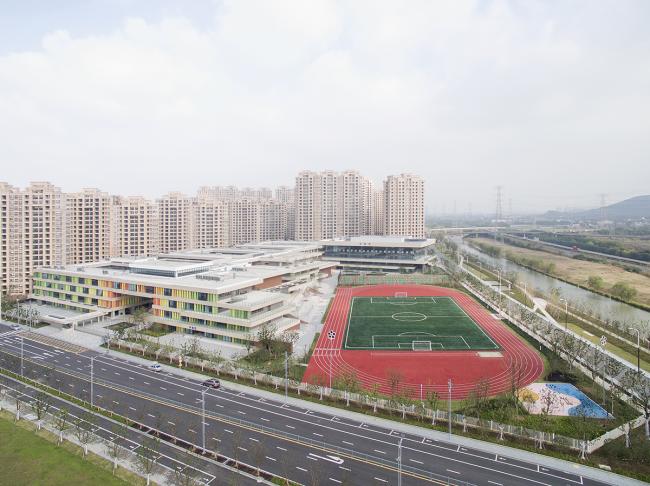 BIM建筑|垂直书院——姑苏科技城试验小学设计 / 年夜正+致正建筑事务所