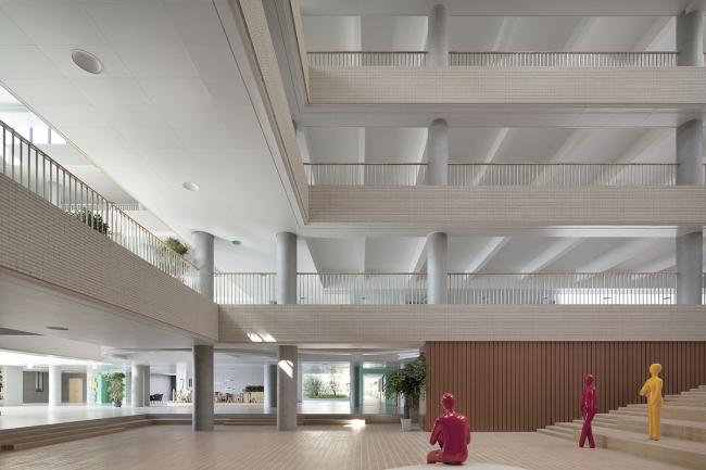 BIM建筑|垂直书院——姑苏科技城试验小学设计 / 年夜正+致正建筑事务所