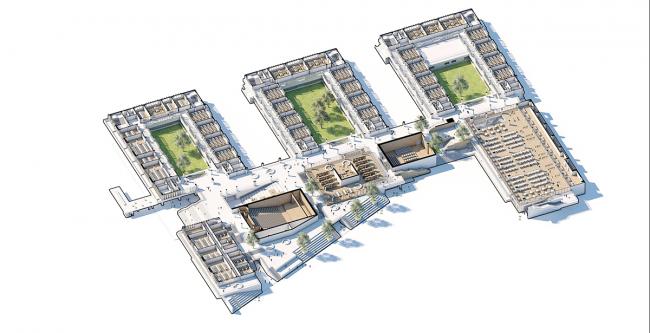 BIM建筑|垂直书院——姑苏科技城试验小学设计 / 年夜正+致正建筑事务所