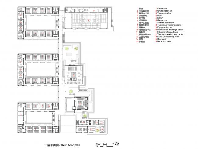 BIM建筑|垂直书院——姑苏科技城试验小学设计 / 年夜正+致正建筑事务所