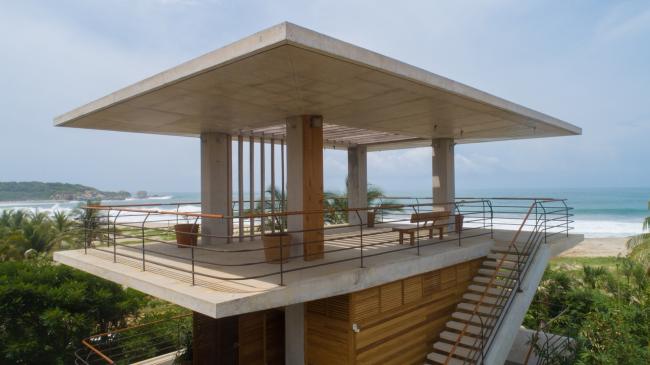 BIM建筑|远眺海面的多米诺屋子 / Taller de Arquitectura X / Alberto Kalach