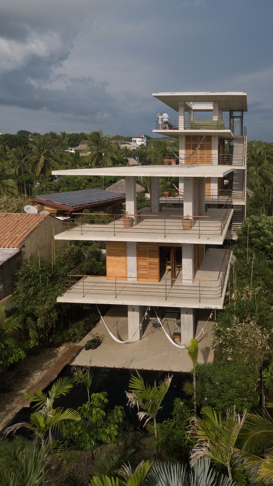 BIM建筑|远眺海面的多米诺屋子 / Taller de Arquitectura X / Alberto Kalach