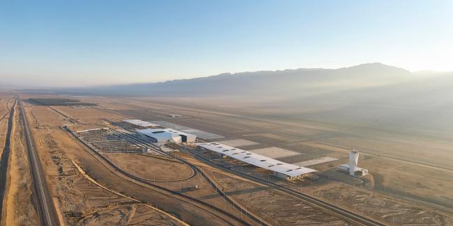 BIM建筑|苍莽戈壁中的一片白色蘑菇岩：以色列蒂姆纳国际机场