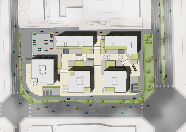 BIM建筑|活动的空间系统——成都昌鑫青羊万和中间 / 成执设计