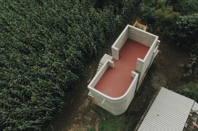 BIM建筑|墨西哥火山景不雅区的小小城堡——绿田温馨的柴火之家