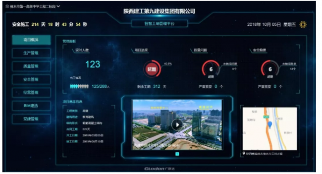 BIM与装配式|陕西神木市第一高级中学工程二标段智慧工地应用实践