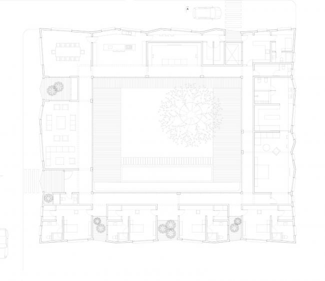 BIM建筑|El Cortijo室第：微缩的老城肌理 | Felipe Assadi Arquitextos